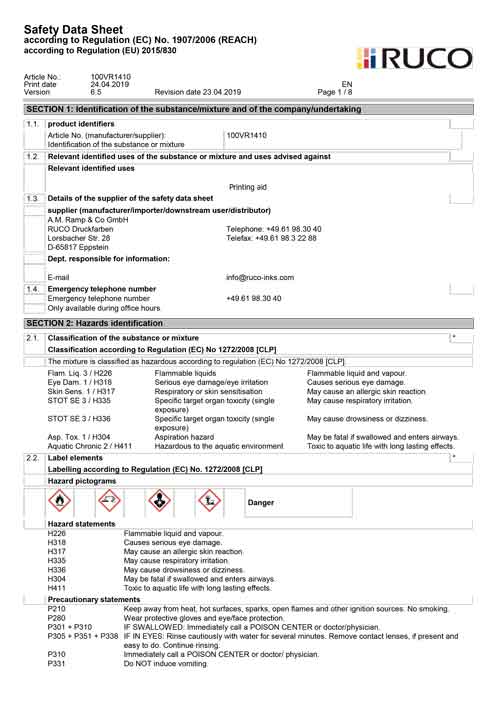 MSDS-100VR1410