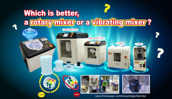 How to choose an industrial mixer? Rotary vs Vibrating mixers