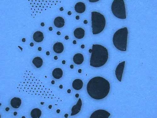 Laser Carved Pattern
