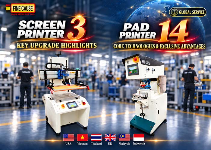 Screen Printer & Pad Printing Machine Upgrade