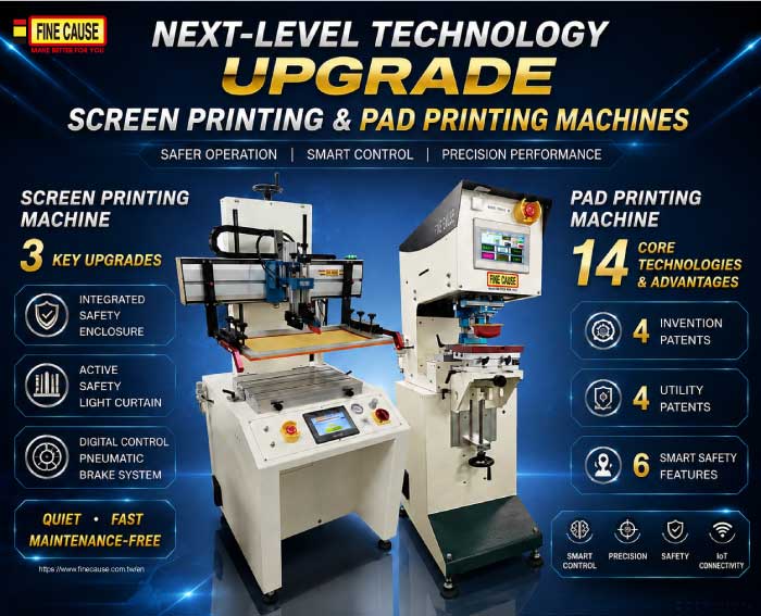 Screen Printer & Pad Printing Machine Upgrade
