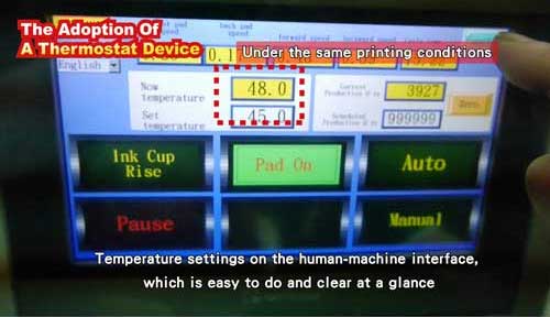 Thermostatic Printing System for Pad Printers