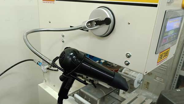 Special Hair Dryer Holder for Pad Printing Machine-FC-Consume4