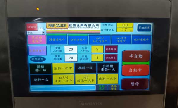 7 吋彩色 TFT 觸控螢幕