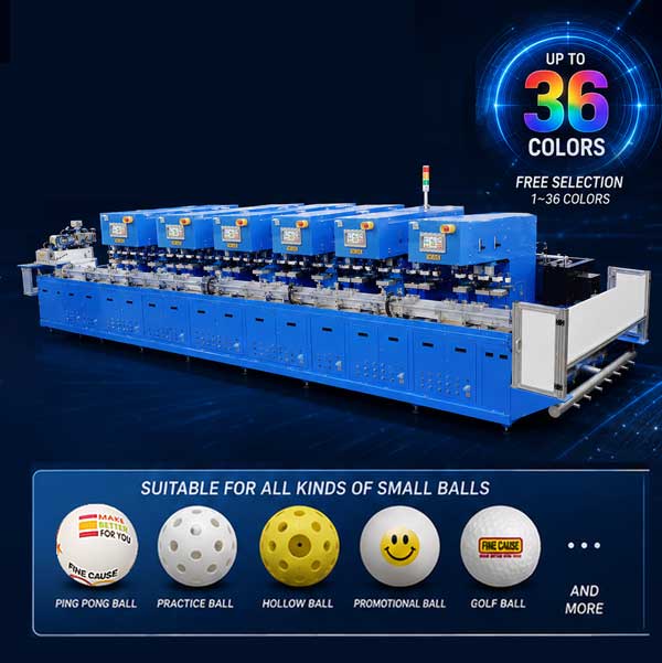 FC-1636-BRC Fully Automatic 36-Color Pad Printing Machine