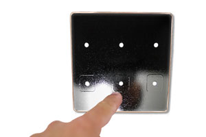 Touch panel printing