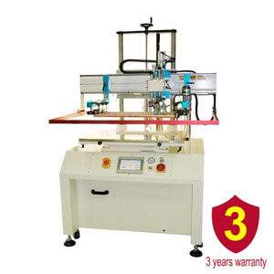 screen printing machine by vacuum