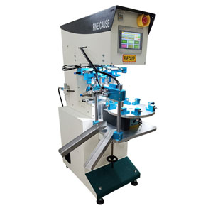 Two-Color Index Table Pad Printing Machine (Automatic Discharge)