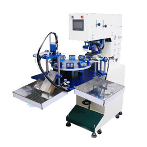 Index Table Pad Printer by Single-Color Ink Cup